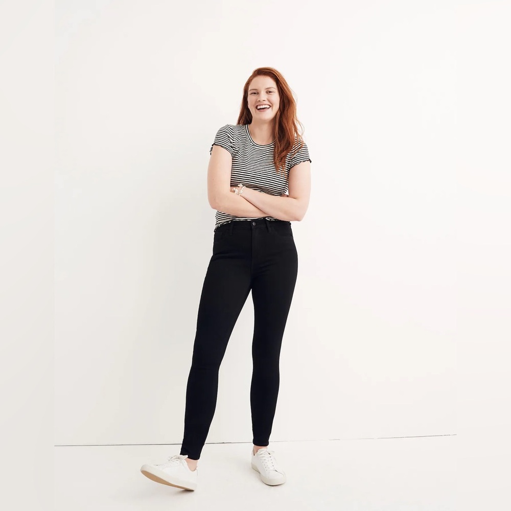 NWT Madewell Roadtripper Jeans in Bennett Black - Sz 28